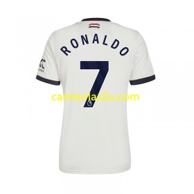 Camisolas de futebol Manchester United Cristiano Ronaldo 7 Equipamento 3ª 2024/25 Manga Curta